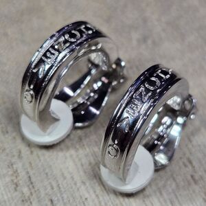 GIVENCHY Silver Hoop Earrings